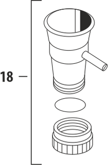 Side Cup 1/8 Oz. SB