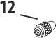 Needle Chucking Nut HP-AR/BR/CR/BCR/SAR