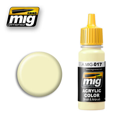 CREAM WHITE RAL 9001 (17 ML)