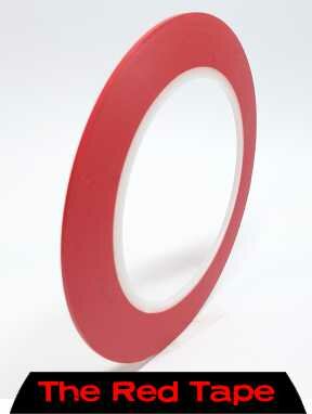 The Red extra soft Fineline Tape 1.6mm