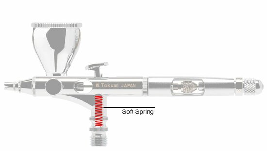 Soft Spring voor de Iwata, Olympos, mr Hobby