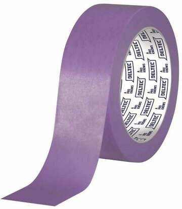 Deltec Maskeertape Purple 36mm x 50m