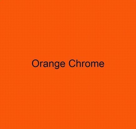 Craftmaster Signwriting paint Orange Chrome