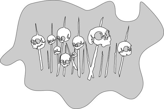 WoW Skulls on a Stick