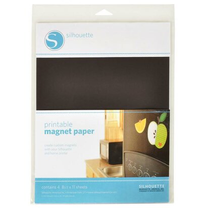 Silhouette printbare magneet 